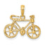 14k 3-D Moveable Bicycle Charm