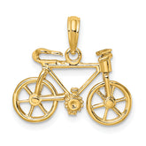 14k 3-D Moveable Bicycle Charm