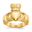 14k Men's Claddagh Ring