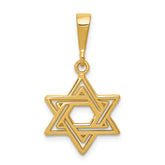 14K Star of David Charm