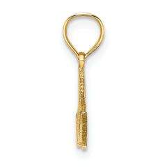 14K Polished HAPPY ANNIVERSARY Charm