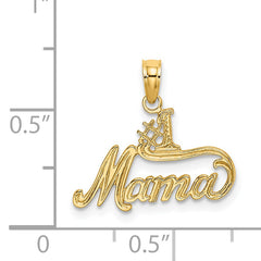 14K #1 MAMA Charm