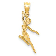 14k Dancer Pendant