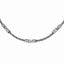Titanium Men's Necklace with Polished & Brushed Finish Gift Ready