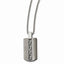 Titanium Polished & Brushed Necklace with Pendant Gift Ready