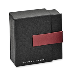 Edward Mirell Titanium Necklace with Sterling Silver Accent Copper Anodized Finish