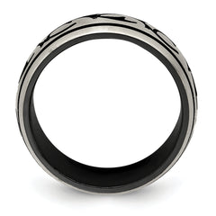 Titanium Wedding Band with Brushed Finish Elegant Gift-Ready Design