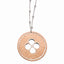 Leslie's Sterling Silver and Rose Gold-plated Necklace