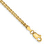 Spiga (Wheat) Chain Bracelet in 14K Yellow Gold, 2.8mm, 7 Inch - Sophia Jewelers