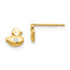 14k Madi K CZ Children's Duck Post Earrings