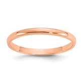 14K Rose Gold Madi K Polished Ring