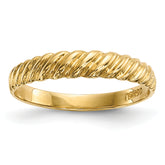 14k Madi K Kids Polished Twist Ring