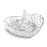 Heart Shape Glass Ring Holder - default