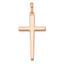 14k Rose Gold Cross Pendant
