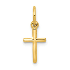 14k Small Cross Charm
