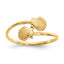 14k Polished Shells Ring