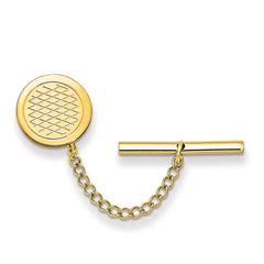 Gold-Plated Men's Tie Tac with Polished Finish Gift Ready