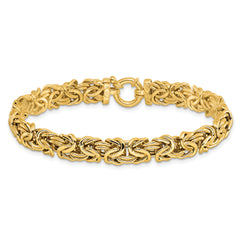14K Polished Fancy Link Bracelet