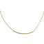 Leslie's 14K Yellow Gold Diamond-Cut Bar Necklace with Extender