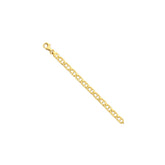 14K Yellow Gold 6.9mm Hand-polished Anchor Link
