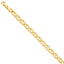 14K 8.5mm Hand-polished Anchor Link Bracelet
