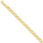 Anchor Chain Bracelet in 14K Yellow Gold, 9mm, 1 Inch - Sophia Jewelers