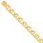 14K 14.6mm Hand-polished Anchor Link Bracelet