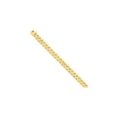 14K Yellow Gold 8.5mm Hand-Polished Traditional Link Chain