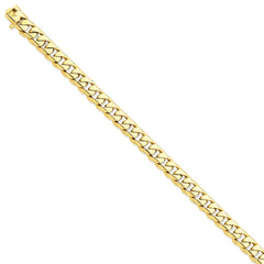 Sophia Jewelers 14K Yellow Gold 20 Hand-Polished Curb Chain Necklace