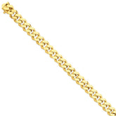 Sophia Jewelers 14K Yellow Gold Solid Link Chain 20 Hand-Polished Elegance