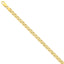 14K 6.75mm Hand-Polished Fancy Link Bracelet
