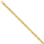 14K Yellow Gold Hand-Polished Fancy Link Necklace 7mm 20 Luxurious Solid Design