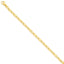14k 4.4mm Fancy Link Bracelet