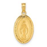 14k Miraculous Medal Pendant