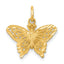 14k Butterfly Charm