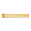 14k Textured Tie Bar