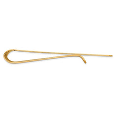 14K Gold Men's Polished Engravable Money Clip by Sophia Jewelers