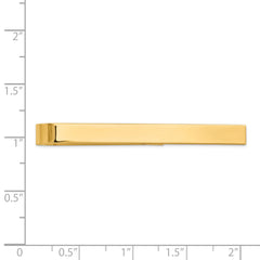 Sophia Jewelers 14K Gold Men's Polished Engravable Tie Bar