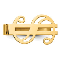 Sophia Jewelers 14K Gold Men's Polished Engravable Money Clip