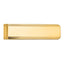 14K Gold Men's Grooved Polished Money Clip with Engravable Design