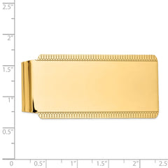14K Money Clip