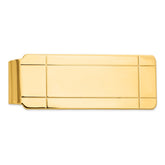 Sophia Jewelers 14K Gold Men's Polished Engravable Money Clip