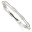 Sterling Silver Polished Slip-on Bangle