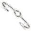Sterling Silver Knot Bangle