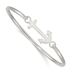 Sterling Silver 925 Women's Bangle with Interchangeable Nautical Charms