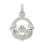 Sterling Silver Claddagh Charm