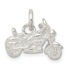 Sterling Silver Motorcycle Charm