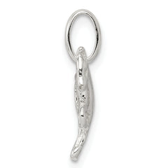 925 Sterling Silver Polished Horse Charm with Anti-Tarnish Finish