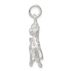 Sophia Jewelers 925 Sterling Silver Lamb Charm with Polished Anti-Tarnish Finish