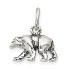 Sterling Silver Bear Charm